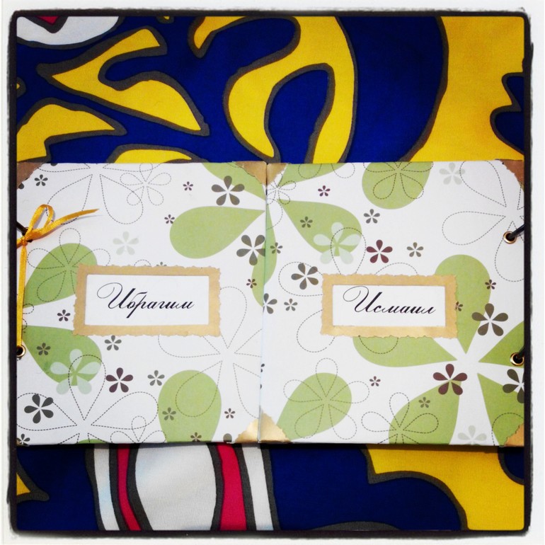 Альбом для двоих племянников)