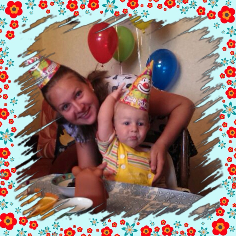 Нашему маленькому мужчине 1 годик!