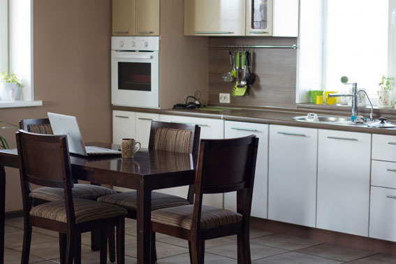 моя кухня цвета капуччино..