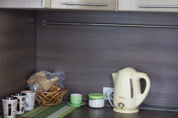 моя кухня цвета капуччино..