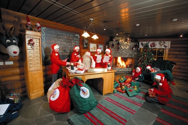 Where to See Santa North Pole, Santas Workshop and Santa North Pole Santas works