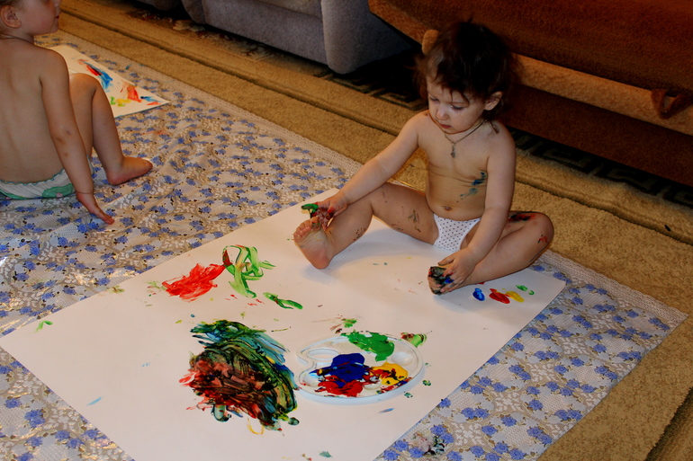 Настеньке 1,5 годика. День второй.