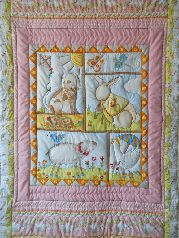 Детское одеяло Любимые зверята.