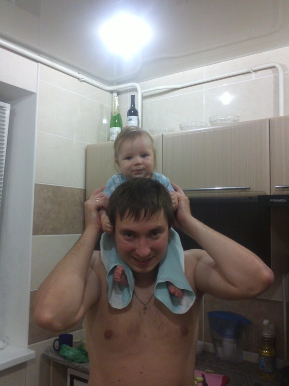 Первая мечта нашего папы сбылась!!!!!