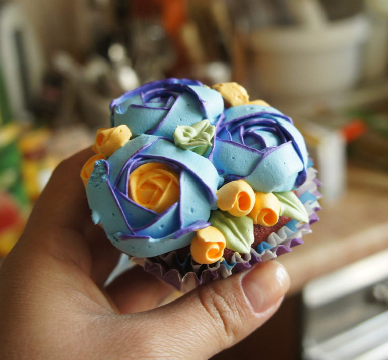 Синие-синие цветы