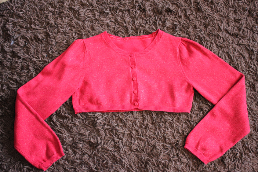 Болеро  Mothercare р.140 (на 140-146) ткань с блестками 400р