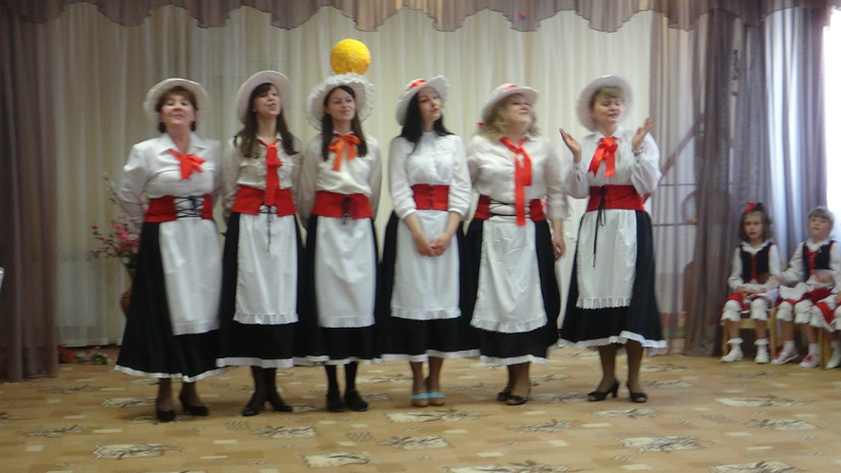 Немецкая пасха в дет.саду