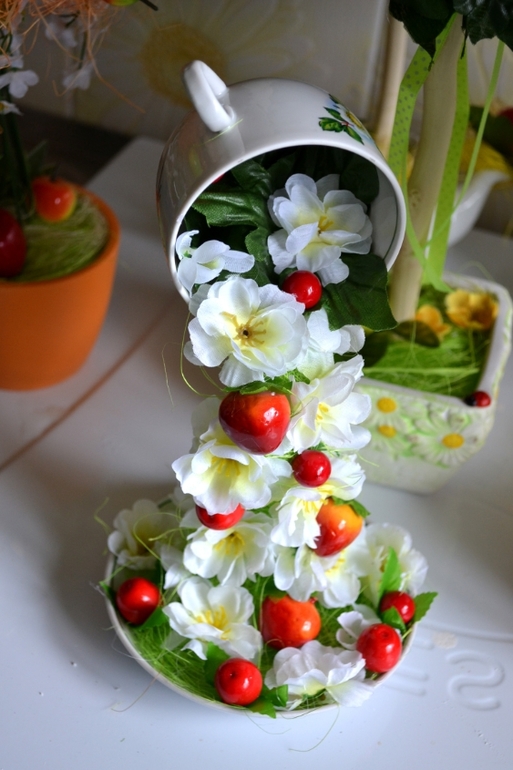 Клубничная чашка