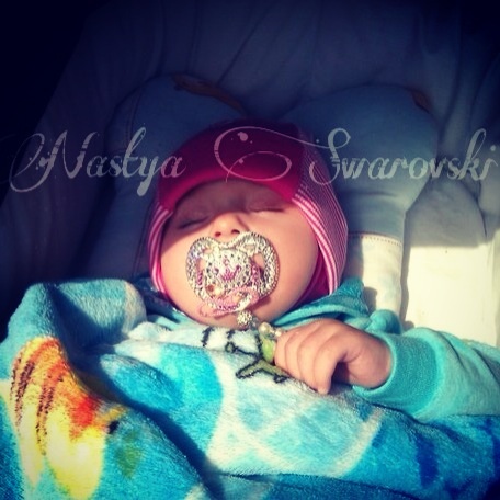 Обожаю делать хрустальные пустышечки!!! :)