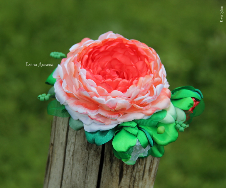 Пионы в коралловом сне -2