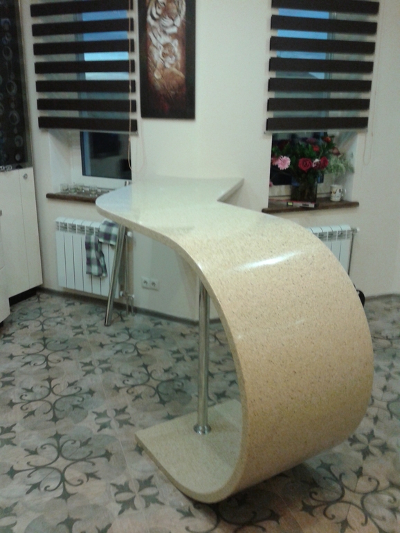 Столешницы из искусственного камня, кварцевого агломерата!