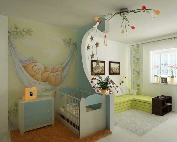 Потолок в детской