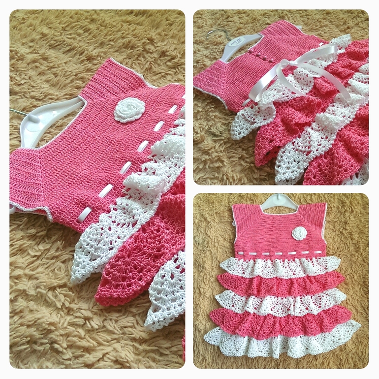 платье на лето для малышки