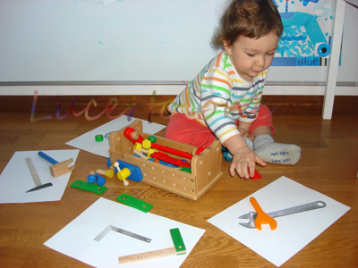 Шичида для малышей. Занятие "Инструменты"