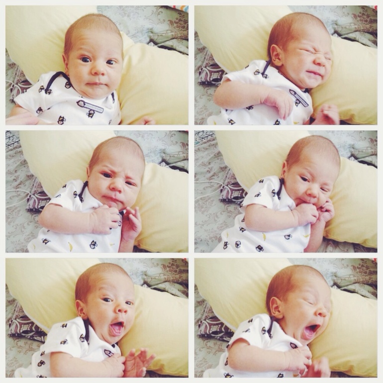 Мишутке месяц! Наши новости :)