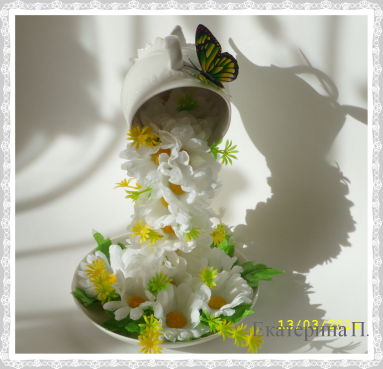 Ромашковая чашечка.