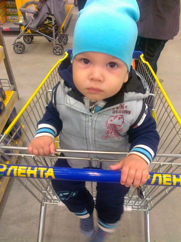 Матюшка подрос))))