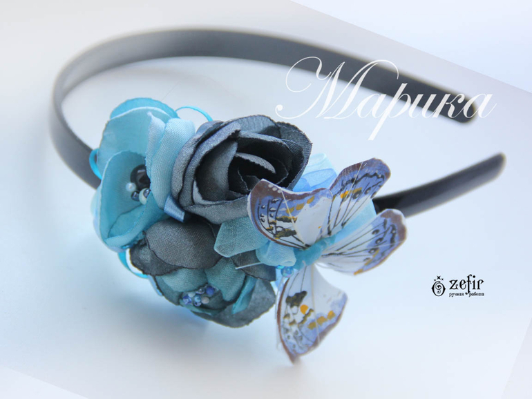 бабочки на  ладошке