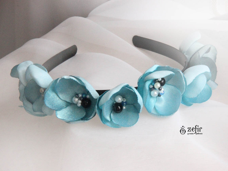 Распродажа!!! Заколки, броши, ободки, повязки ручной работы!