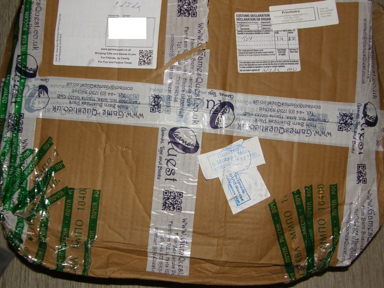 Почта Royal Mail Англии рулит :((