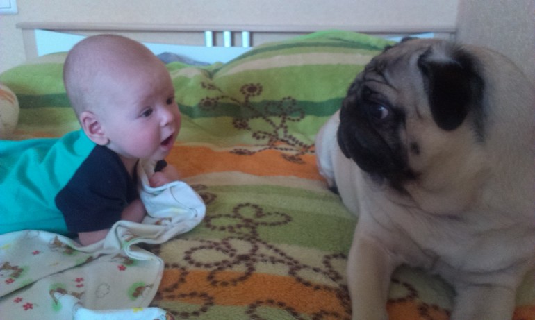 Андрюшкины 4 месяца))