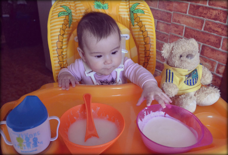 Прикорм. Белый завтрак.