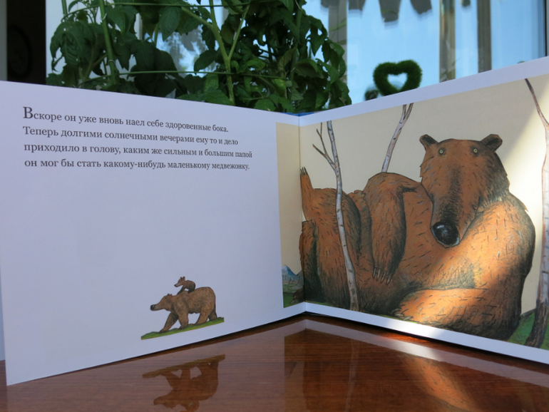 Медвежье чудо!....о главном чуде земли- появлении малыша!