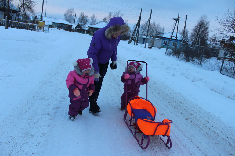 Наши зимние гулянки