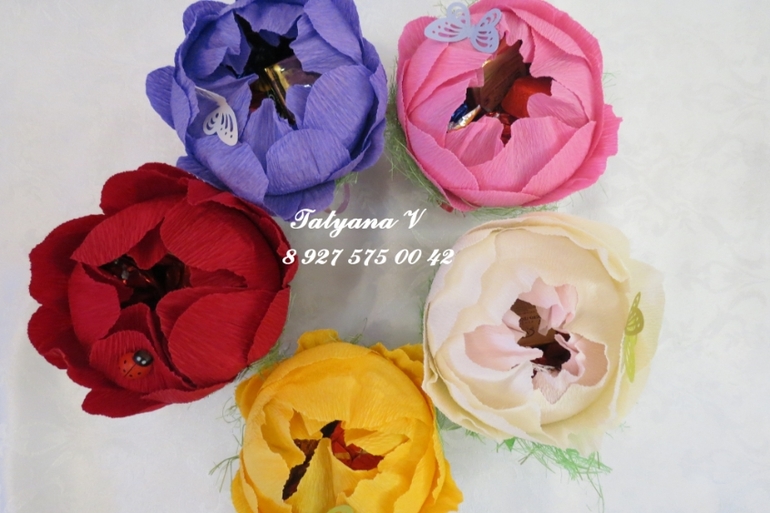 Конфетницы и просто букеты