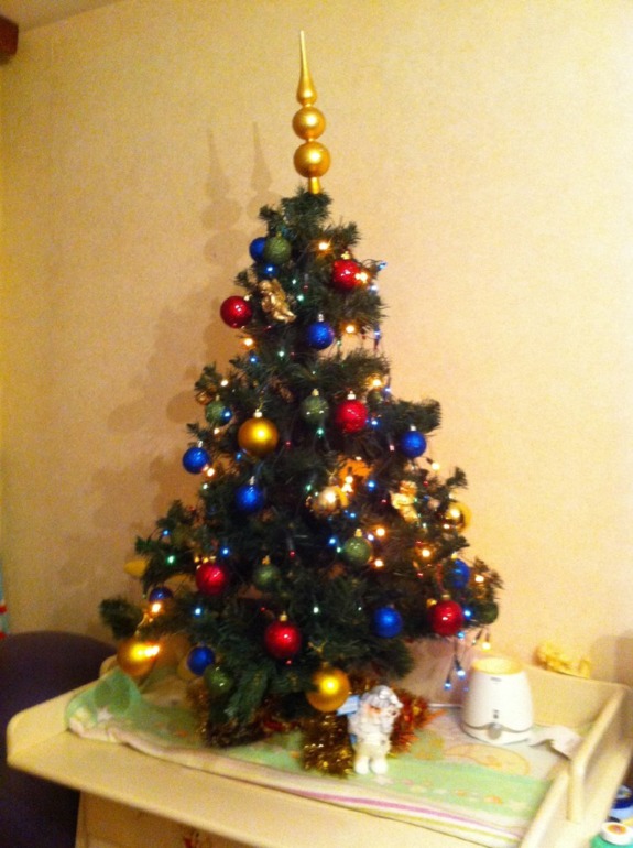 Первая елка)