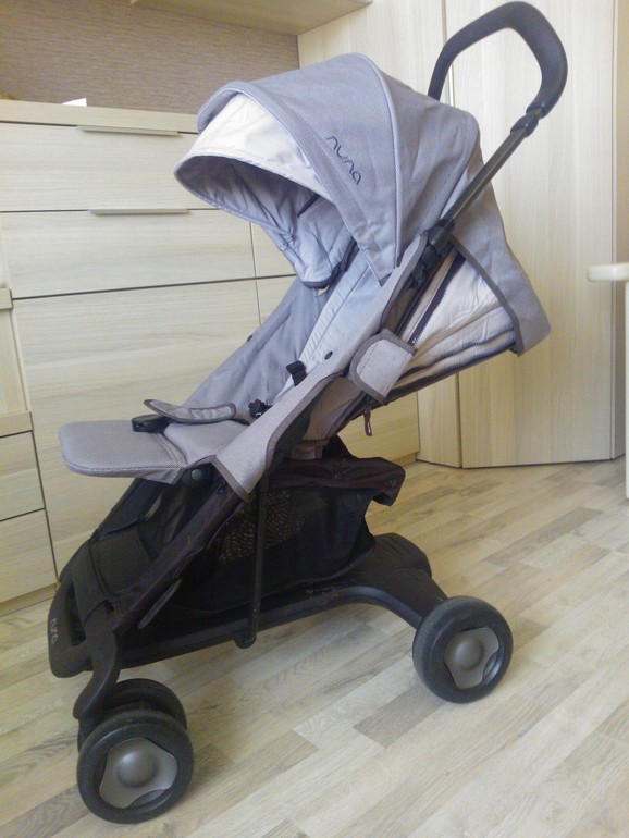 Nuna Pepp Luxx цвет Sand + Погодный комлект