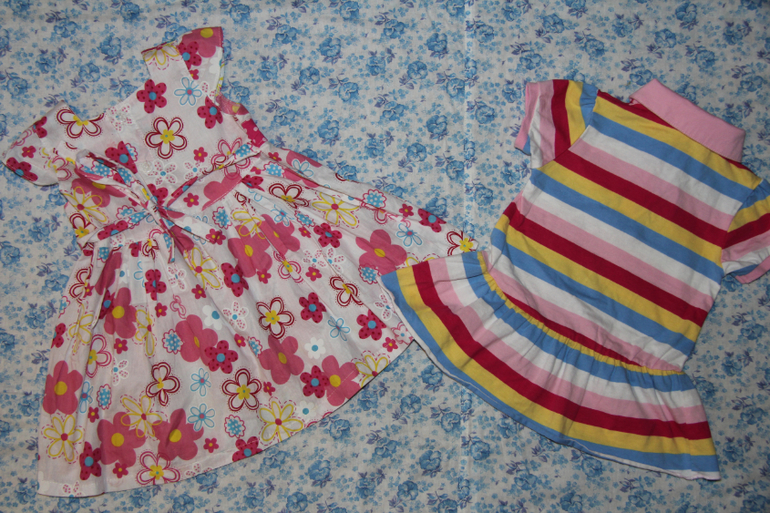 Вещи б/у на разнополых двойняшек весна-лето (1 - 2 года) Почта.