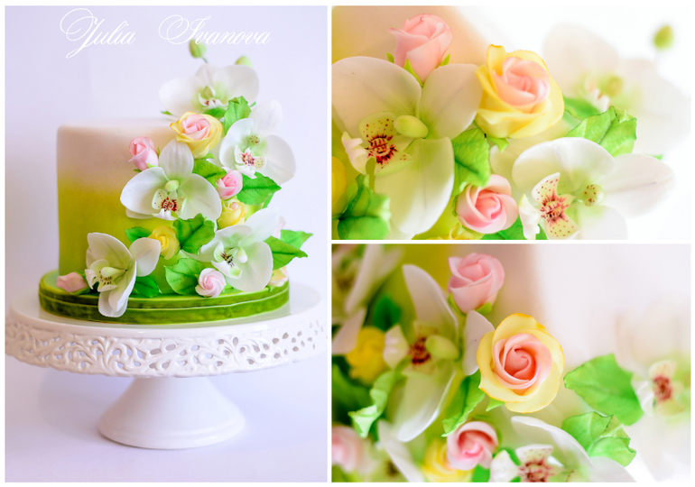 Свадебный с орхидеями!