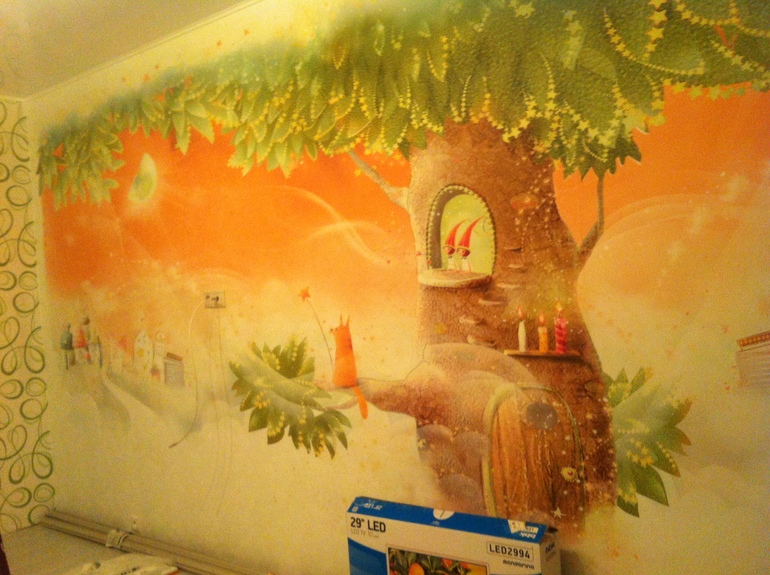 Фотообои в детской