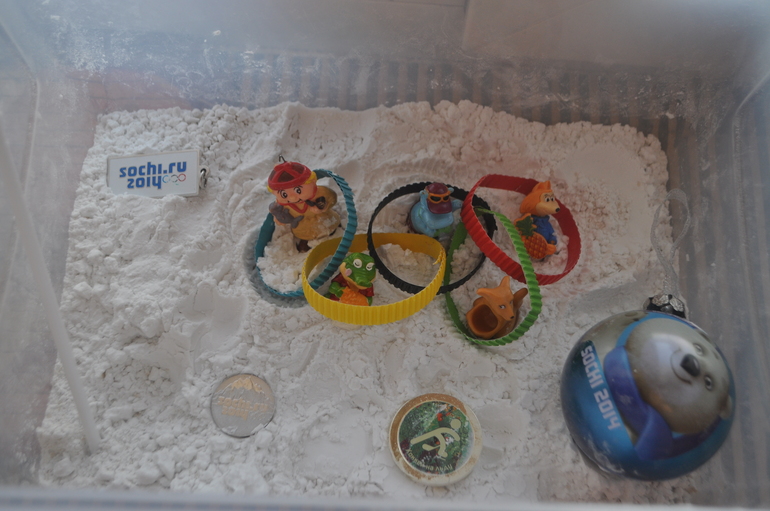 Сенсорная коробочка. Олимпийская