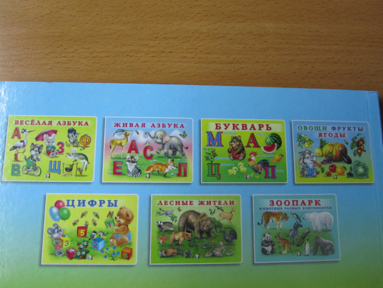 Бюджетные картонки для малышей