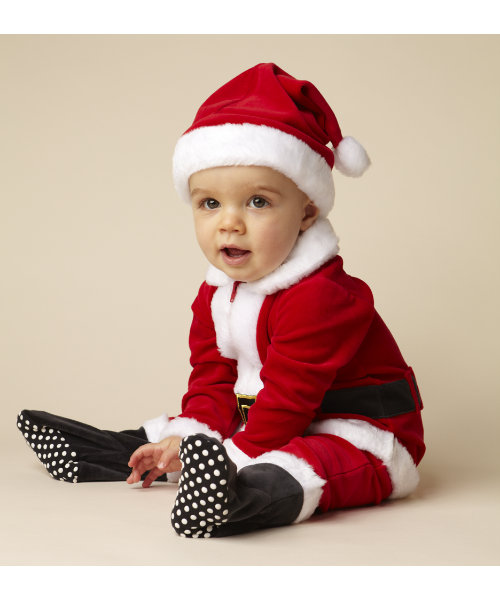 Костюмы Санта Клауса. На 9-12 и на 18-24 мес. Mothercare. Б\у, в идеале.