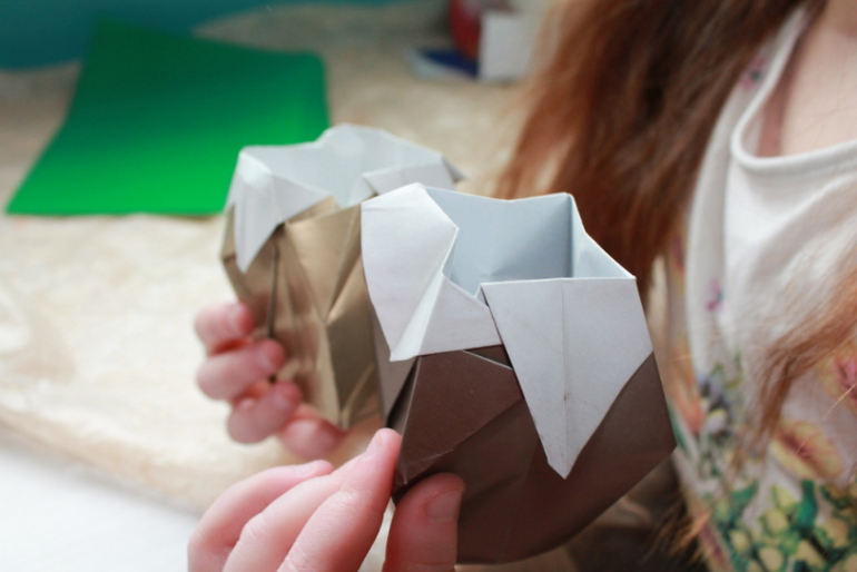 Поделка из оригами