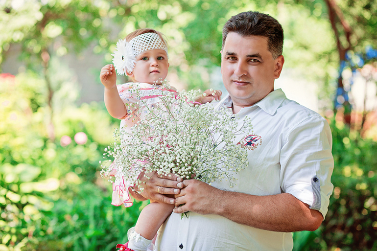 Фотосессия с Кристининого годика