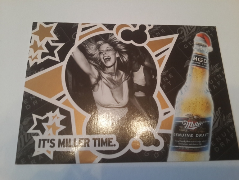 Открытки из баров,ресторанов и т.п.