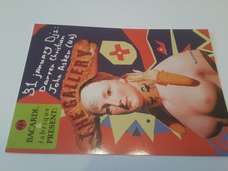 Открытки из баров,ресторанов и т.п.