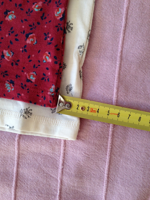 Наша посылочка NEXT, размер 12-18 сравниваю с размером 6-9